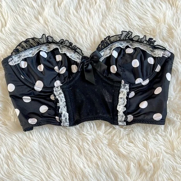 Victoria’s Secret Polka Dot Bustier - Picture 3 of 7
